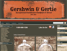 Tablet Screenshot of gershwinandgertie.com